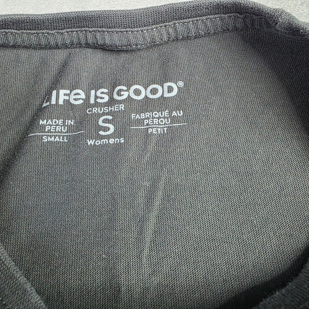 Life Is Good Short Sleeve T-Shirt Volleyball Theme, Size‎ Sm - Picture 4 of 5